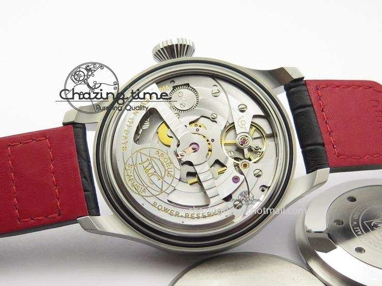 MIROTIME 1226 Big Pilot Real PR IW500433 “Muhammad Ali” ZF Best Edition On Black Leather Strap A UrbanChic 7294